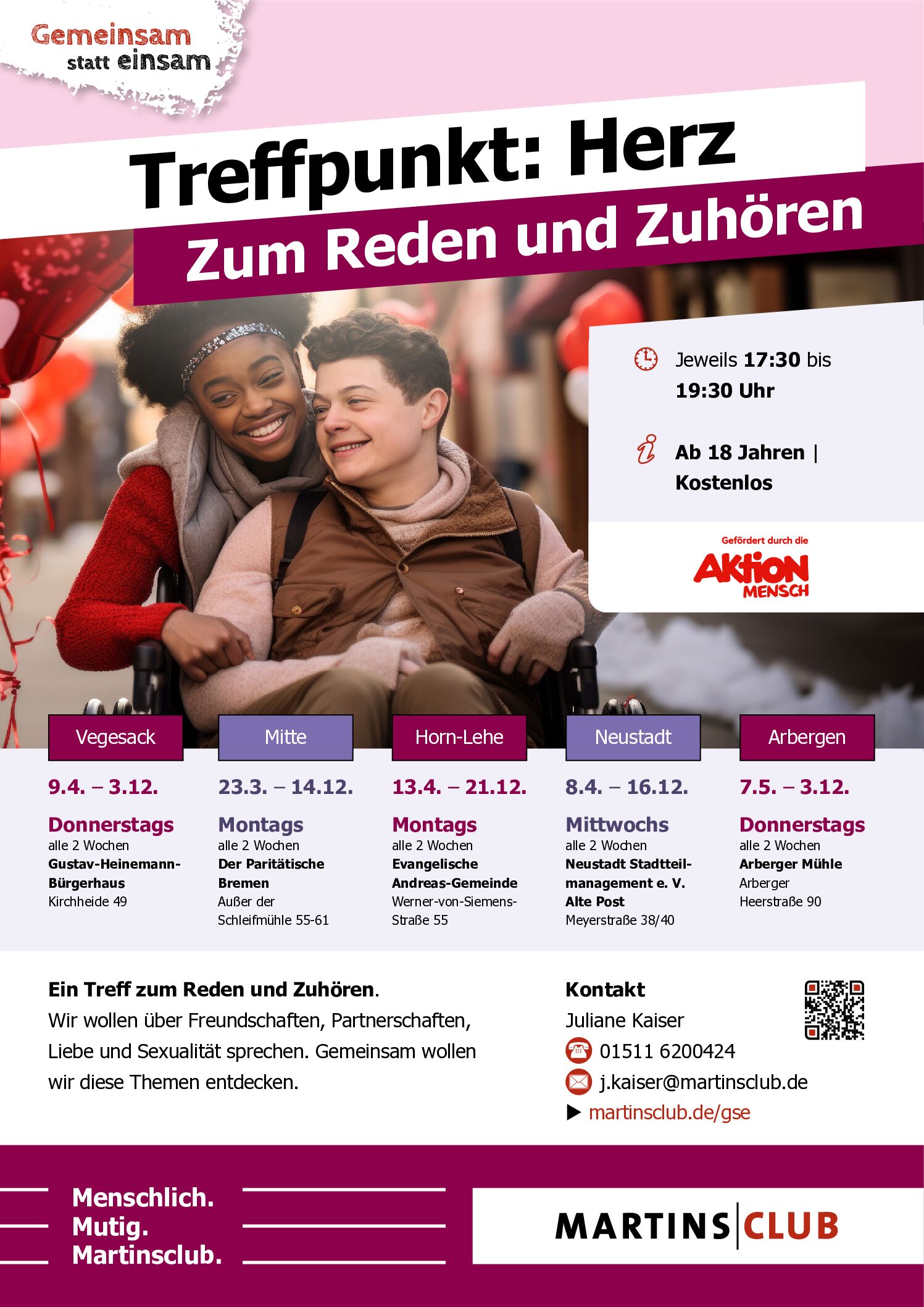 Treffpunkt Herz Plakat